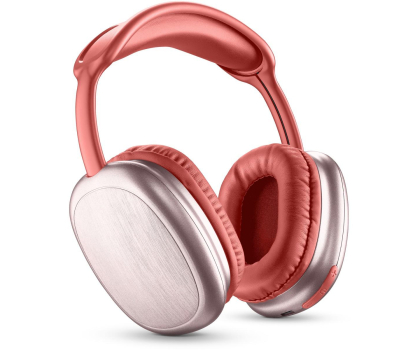 Słuchawka bezprzewodowa MUSIC SOUND SŁUCHAWKI NAUSZNE BT CELLULAR LINE MS MAXI Czerwone #